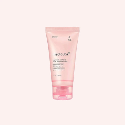 PDRN PINK CAFFEINE NIGHT WRAPPING MASK