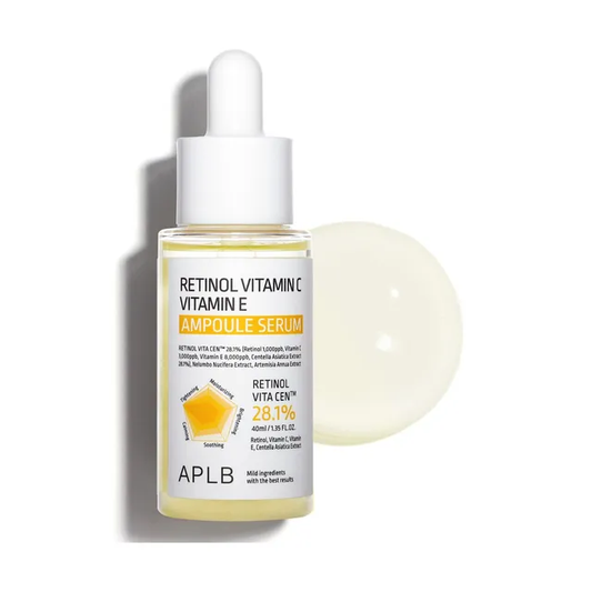 RETINOL VITAMIN C VITAMIN E AMPOULE SERUM (40ml)