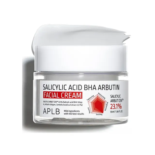 SALICYLIC ACID BHA ARBUTIN FACIAL CREAM (55ml)