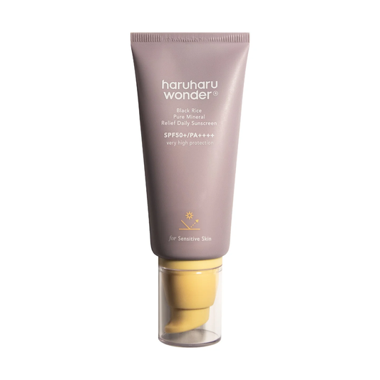 BLACK RICE PURE MINERAL RELIEF DAILY SUNSCREEN SPF 50+ (50ml)