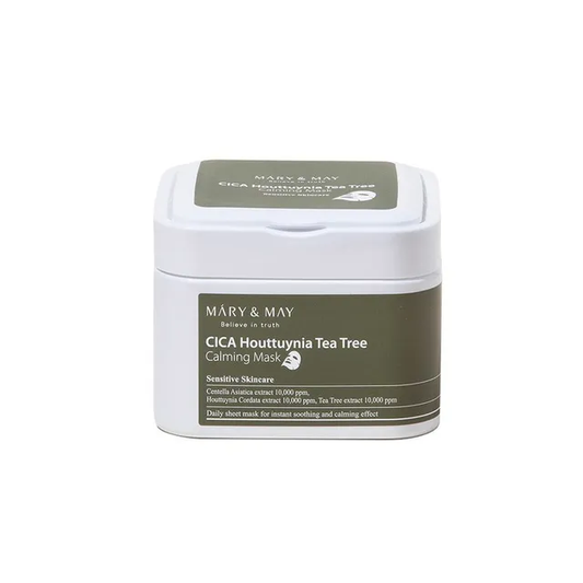 CICA HOUTTUYNIA TEA TREE CALMING MASK (30 pcs)