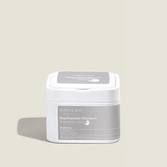 NIACINAMIDE + VITAMIN C BRIGHTING MASKS (30 pcs)